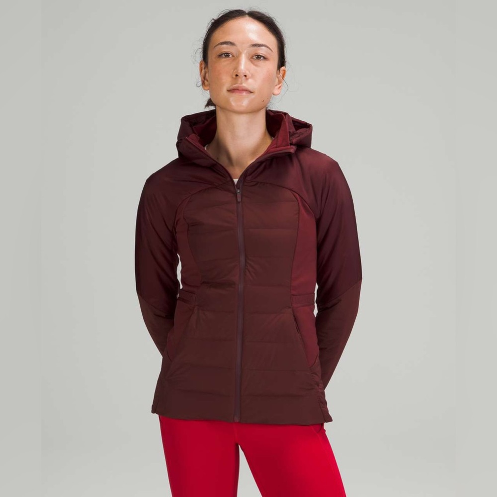 Lululemon- Down for it All- Red Merlot